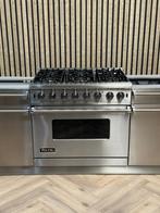 Prachtig Luxe Viking 91cm Fornuis Inox + Gas + Elektr. Oven, Elektronische apparatuur, Fornuizen, Ophalen of Verzenden, Grill