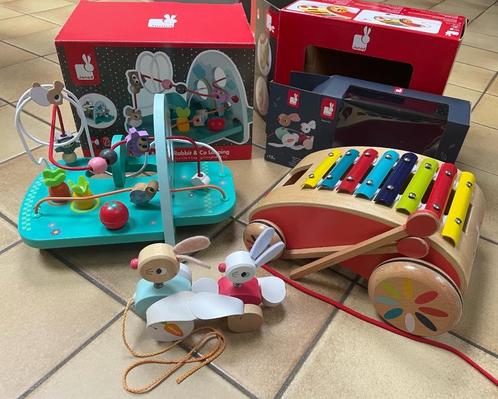 Speelgoed Janod compleet met doos, Enfants & Bébés, Jouets | Jouets en bois, Utilisé, Enlèvement ou Envoi