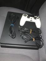 PlayStation 4 slim 1TB + controllers, Met games, Met 2 controllers, Ophalen of Verzenden, Zo goed als nieuw