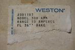 Compteur à panneau 10W Weston modèle 308 type n 2301107, Enlèvement ou Envoi, Neuf