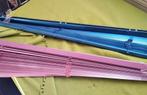 2 lamellen in metallic kleur : roze en blauw  90cm x145cm, Comme neuf, Bleu, 50 à 100 cm, 100 à 150 cm