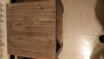 Zeer mooie massief salontafel  afmetingen 60x60 x45 hoogte, Tuin en Terras, Terrasdelen en Vlonders, Ophalen of Verzenden