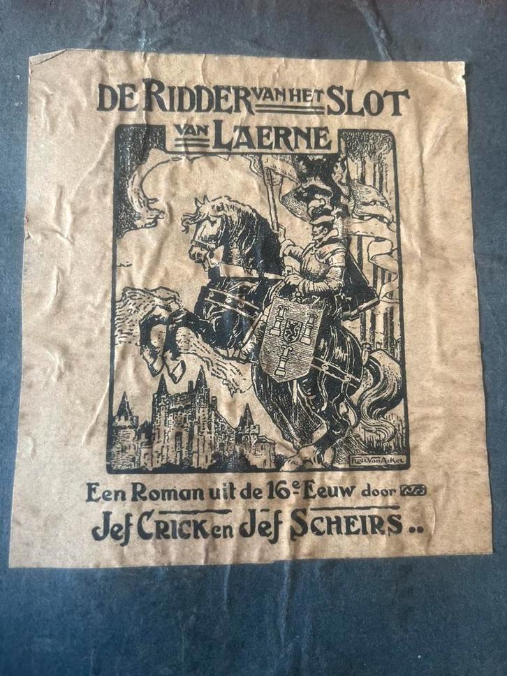 Boek Jef Scheirs Jef Crick De Ridder Van Het Slot Van Laerne, Antiek en Kunst, Antiek | Boeken en Manuscripten, Ophalen