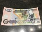 Zambia 100 Kwacha 2006 FDC, Postzegels en Munten, Bankbiljetten | Afrika, Ophalen of Verzenden, Zambia