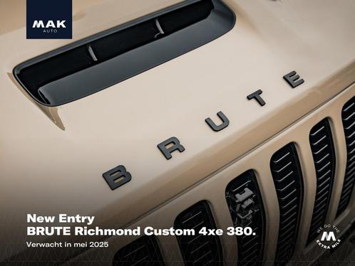 Jeep Wrangler Unlimited BRUTE Richmond Custom Convertible 4x, Auto's, Jeep, Bedrijf, Wrangler, 4x4, ABS, Adaptive Cruise Control