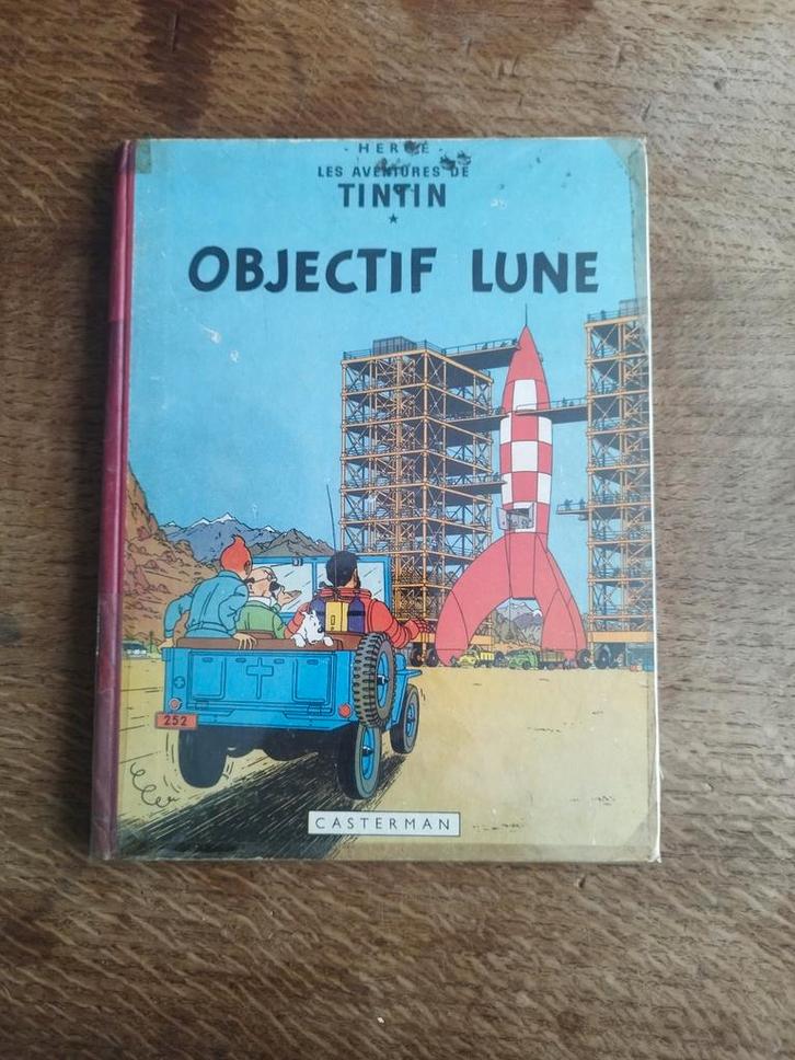 Tintin objectif lune, Livres, BD, Utilisé, Enlèvement ou Envoi