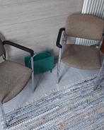 Vintage  fauteuil, Huis en Inrichting, Fauteuils, Minder dan 50 cm, 75 tot 100 cm, Ophalen of Verzenden, Stof