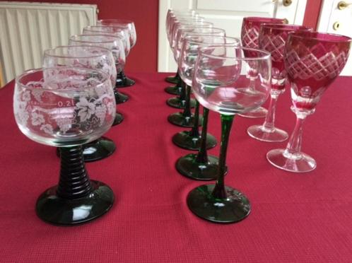 Te koop antieken glazen, Antiek en Kunst, Antiek | Glaswerk en Kristal, Ophalen of Verzenden