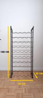 Porte-Bouteilles ( 50 bouteilles ), Neuf, Enlèvement, Métal, 75 cm ou plus