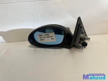 BMW 1 SERIE E87 Zwart 668/9 Links spiegel 2003-2011 beschikbaar voor biedingen