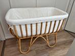 Berceau rotin Childhome + 2 draps housses, Enfants & Bébés, Enlèvement, Comme neuf, Berceau