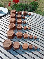 oude gewichten voor weegschaal of bascule 30€., Antiek en Kunst, Antiek | Gereedschap en Instrumenten, Ophalen