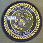 US / ECUSSON MARINE CORPS., Verzenden, Marine, Embleem of Badge