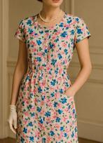 Vintage zomer jurk met bloemen, Vintage, Verzenden