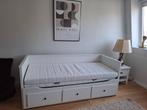 Lit banquette HEMNES, Comme neuf, 200 cm, Deux personnes, Enlèvement