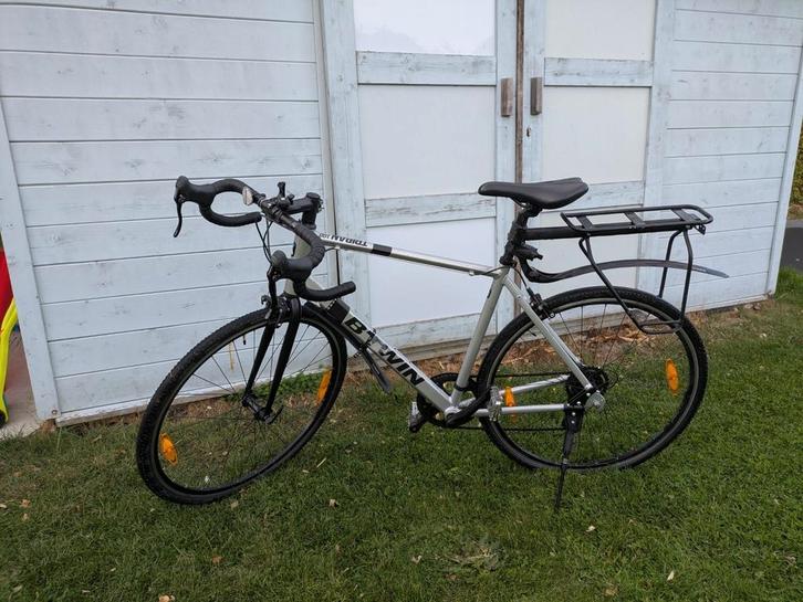 Triban 100 Race fiets - Gravel, Fietsen en Brommers, Fietsen | Heren | Sportfietsen en Toerfietsen, Gebruikt, Ophalen