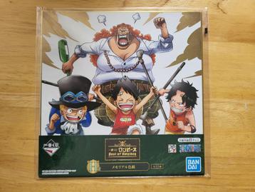 Shikishi One Piece – Luffy, Sabo & Ace beschikbaar voor biedingen