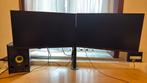 Dell Dual Monitor Setup + Acropaq Staander – Topstaat!, Computers en Software, Monitoren, Draaibaar, HDMI, Zo goed als nieuw, Ophalen