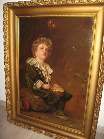 Gaspard Baeke (1897) -Prachtig groot schilderij -Zie PIRON.. beschikbaar voor biedingen