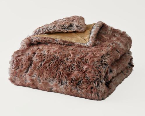 Plaids Cocooning Wolf plaid/fleece deken 150x200 cm NIEUW, Huis en Inrichting, Woonaccessoires | Plaids en Woondekens, Nieuw, Verzenden