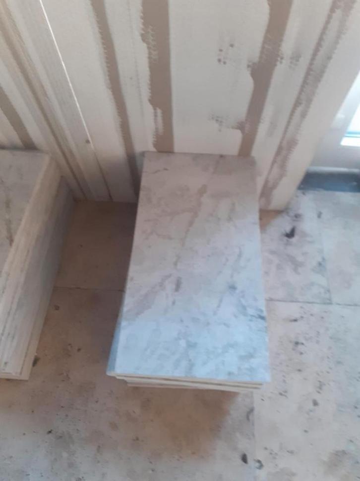 lot Turkse marmer verschillende afmetingen 2dik, Doe-het-zelf en Bouw, Overige Doe-Het-Zelf en Bouw, Nieuw, Ophalen
