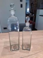 2 glazen decoratie vazen, Ophalen