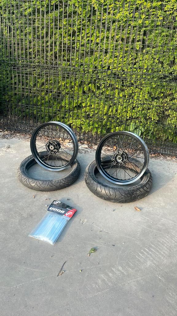 Spaakvelgen 17 inch, Fietsen en Brommers, Fietsonderdelen, Gebruikt, Ophalen