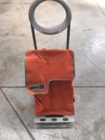 Boodschappentrolley, Wieltjes, 30 cm of meer, Minder dan 40 cm, Oranje