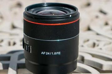 Samyang 24mm 1.8 AF équivalent Sony 24mm 1.8 ZA beschikbaar voor biedingen