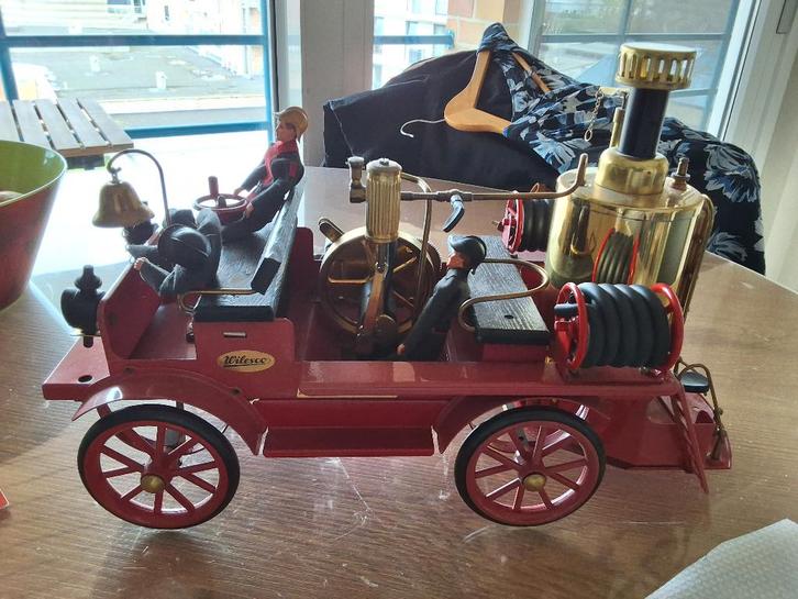 wilesco D305 brandweerwagen, Antiek en Kunst, Antiek | Speelgoed, Ophalen of Verzenden