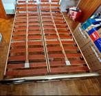 Prachtig Lattoflex ergoflex-bed op uitneembare poten 160/200, Ophalen, Zo goed als nieuw