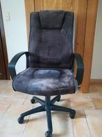 Chaise de bureau., Ophalen, Gebruikt, Zwart, Bureaustoel