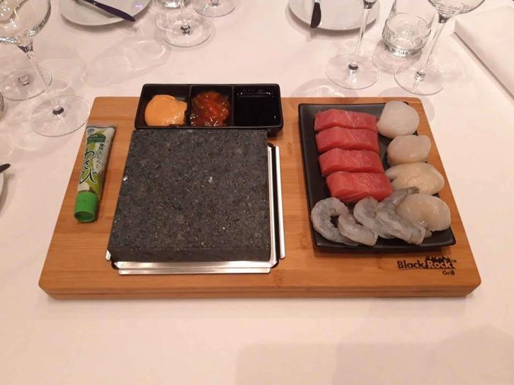 Steengrill compleet concept, Elektronische apparatuur, Grillplaten, Zo goed als nieuw, Steengrill, Ophalen