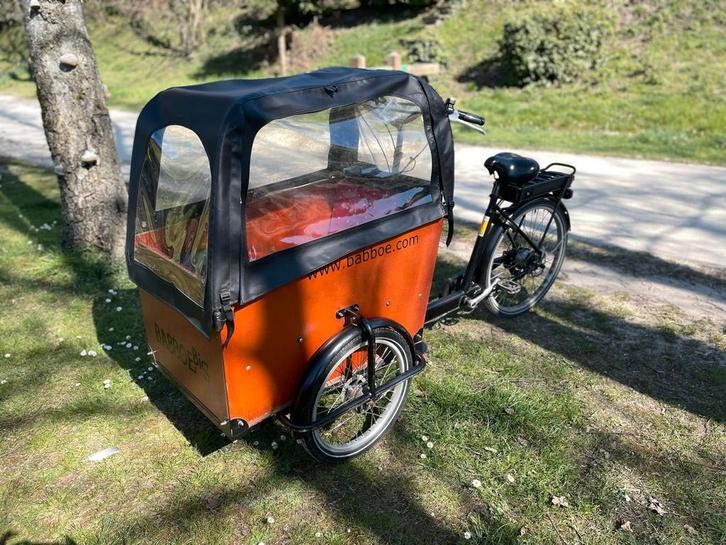 Vélo cargo électrique Babboe Big, Fietsen en Brommers, Elektrische fietsen, Gebruikt, Ophalen