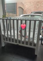 Bopita Box Brent wit (incl. matras + 2 hoeslakens), Enlèvement, Utilisé, Carré, Réglable en hauteur