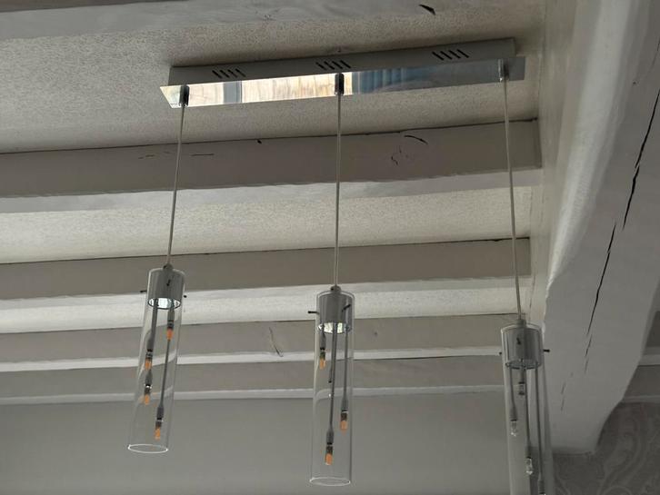 Belles lampes suspendues, Maison & Meubles, Lampes | Suspensions, Comme neuf, Verre, Enlèvement