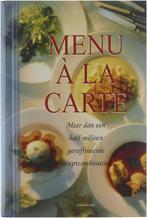 Menu a la carte /  Lotje Deelman, Boeken, Kookboeken, Ophalen of Verzenden, Zo goed als nieuw