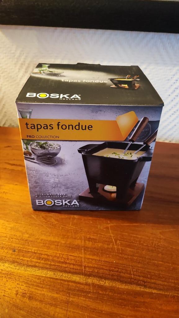 Boska tapas kaasfondue nieuw in doos prima staat, Huis en Inrichting, Keuken | Servies, Zo goed als nieuw, Ophalen of Verzenden