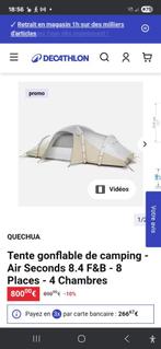 Quechua opblaasbare tent, Caravans en Kamperen, Tenten, Ophalen, Zo goed als nieuw