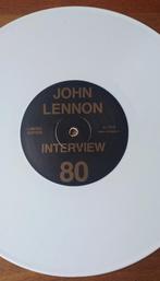 JOHN LENNON// Interview 80// Witte vinyl 10"" //, Ophalen of Verzenden
