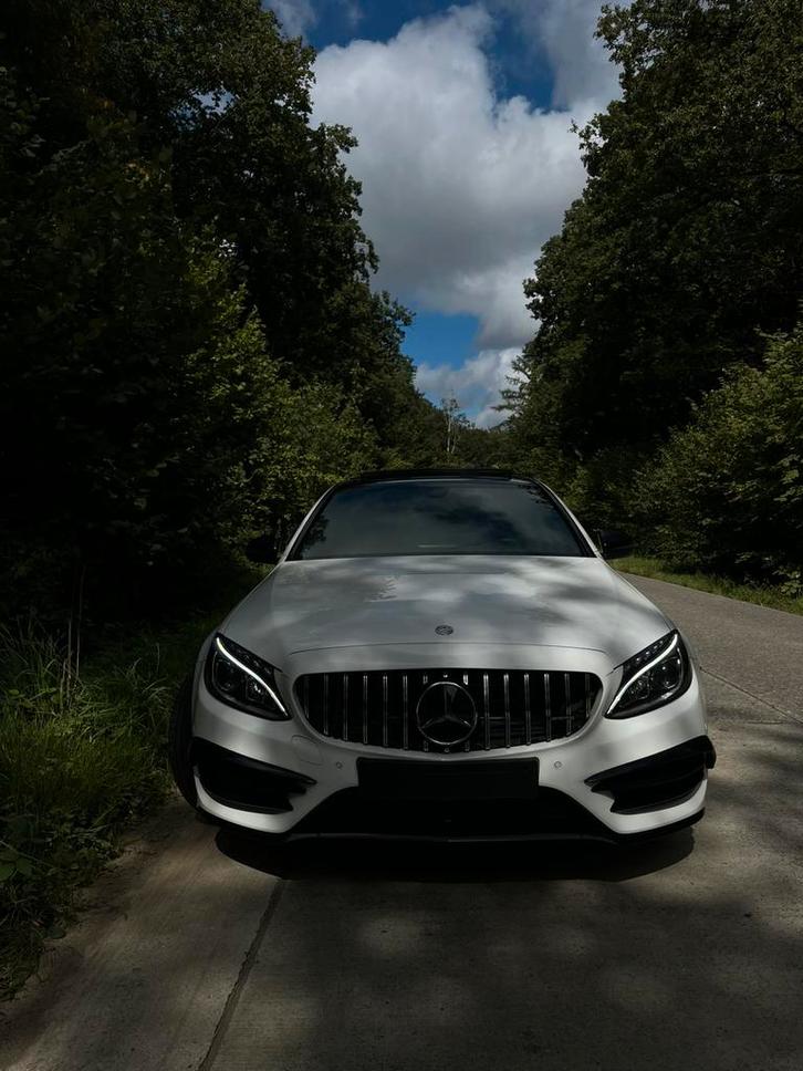 Mercedes C180D AMG LINE, Auto's, Mercedes-Benz, C-Klasse, ABS, Adaptive Cruise Control, Airbags, Airconditioning, Alarm, Bluetooth