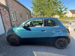 Fiat 500e  62.500 km  87kW ( Mai 2021), Auto's, Fiat, Automaat, 87 kW, Cabriolet, Blauw