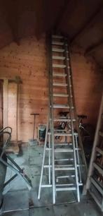 Ladder 3 delig, Doe-het-zelf en Bouw, Ladders en Trappen, Ladder, Zo goed als nieuw, 4 meter of meer, Ophalen