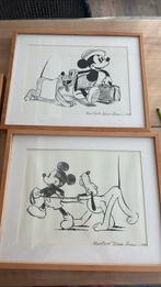 3 kaders  mickey dogshow- 52x42 cm, Kinderen en Baby's, Kinderkamer | Inrichting en Decoratie, Ophalen