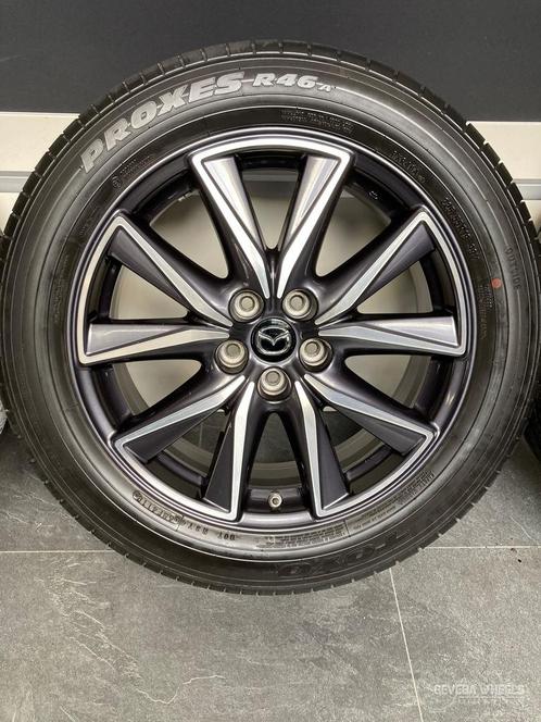 19” originele Mazda CX5 velgen + banden 5x114.3 225/55/19, Auto-onderdelen, Banden en Velgen, Banden en Velgen, Zomerbanden, 19 inch
