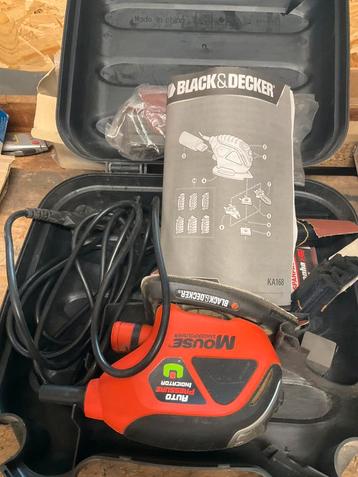 Black+Decker KA168 schuurmachine, Enlèvement, Comme neuf