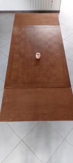 Belle table vintage  en bois avec rallonges, Maison & Meubles, 100 à 150 cm, Rectangulaire, Autres essences de bois, Enlèvement