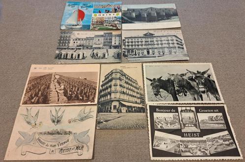 Knokke-Heist 9 postkaarten., Verzamelen, Postkaarten | België, Gelopen, West-Vlaanderen, Voor 1920, Ophalen of Verzenden