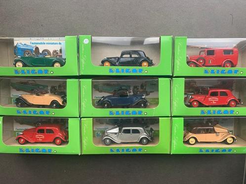9 x Citroën - Elicor (Nieuw in de doos), Hobby en Vrije tijd, Modelauto's | 1:43, Nieuw, Auto, Verzenden