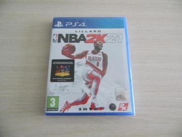 NBA 2K21 PLAYSTATION 4 GLOEDNIEUW IN BLISTERVERPAKKING beschikbaar voor biedingen